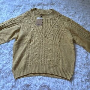 Mustard Yellow Sweater